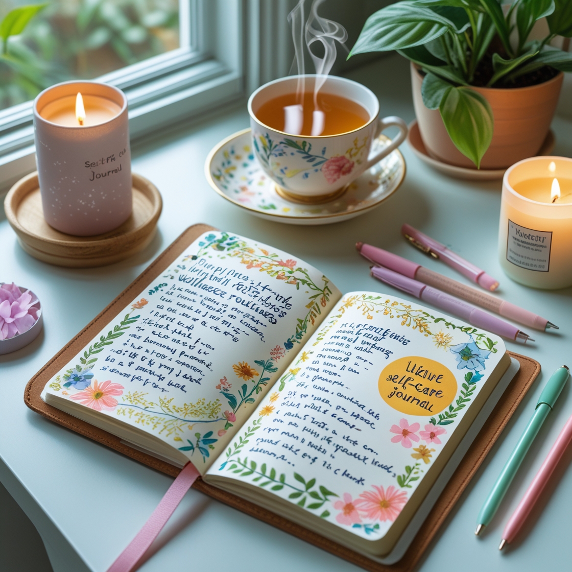 Self-Care Routine & Stress Journal - Image 2