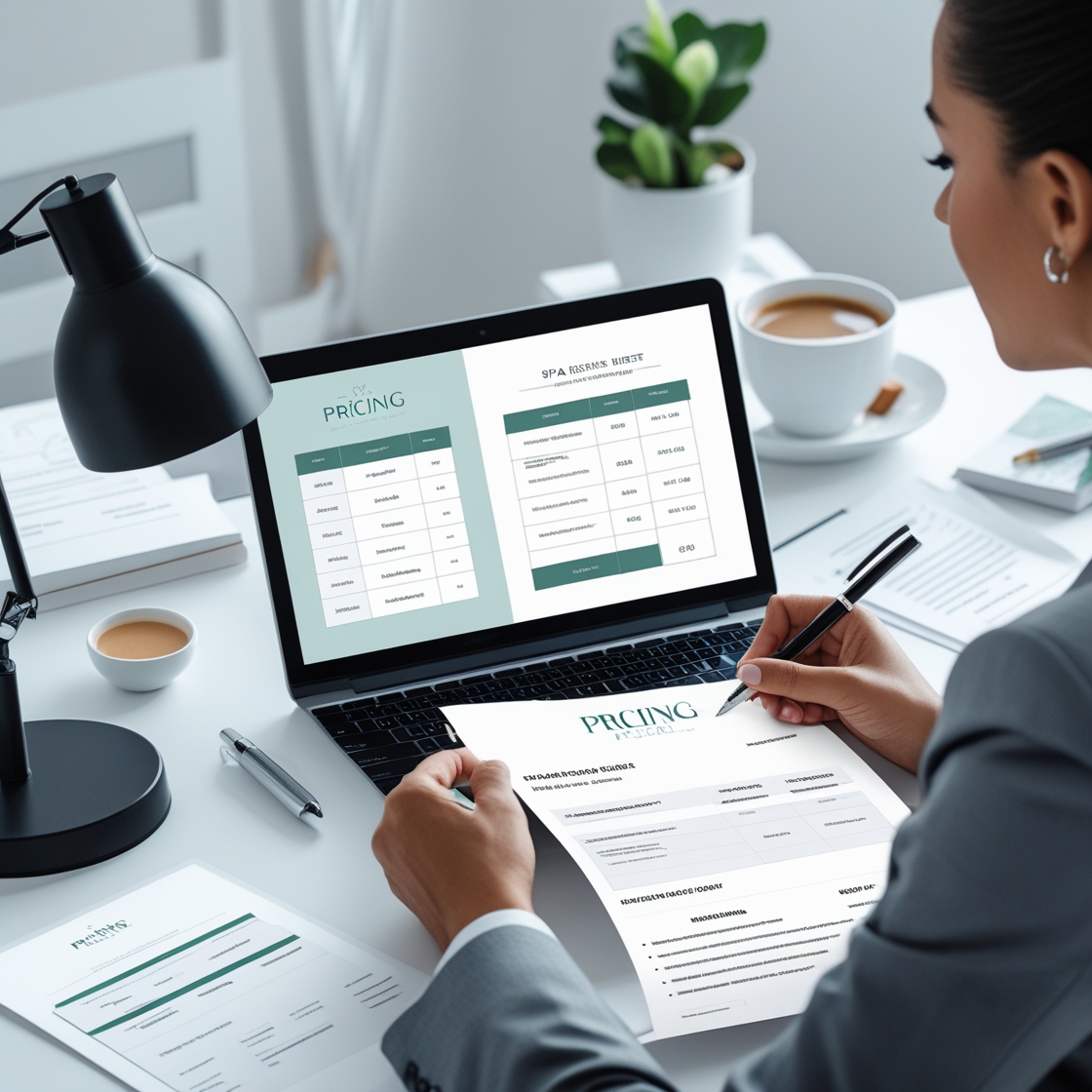 Spa Business Templates & Pricing Kits